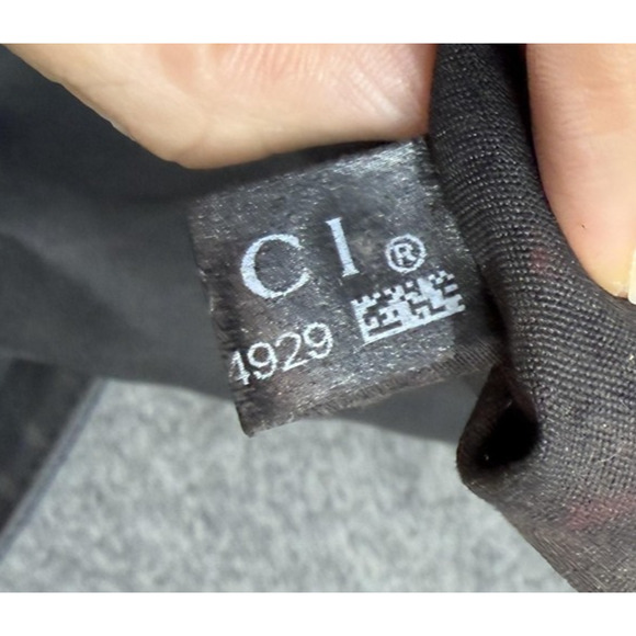 Gucci Tote Bag Womens Large Black GG Leather Monogram Italy Shoulder Handbag - Picture 15 of 16